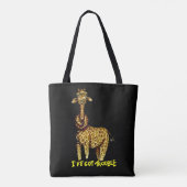 Tote Bag J'ai des ennuis (Dos)