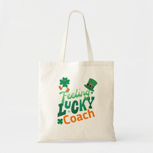 Tote Bag J'ai eu de la chance d'être l'entraîneur de la fêt (Devant)