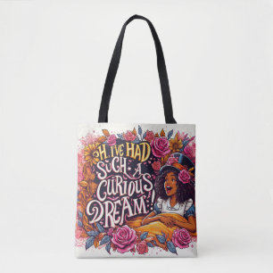 Tote Bag J'ai eu un si curieux rêve Alice au pays des merve