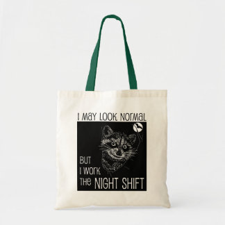 Tote Bag J'ai l'air normal mais je travaille la nuit