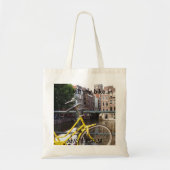 Tote Bag J'ai laissé mon vélo à AMSTERDAM (Devant)