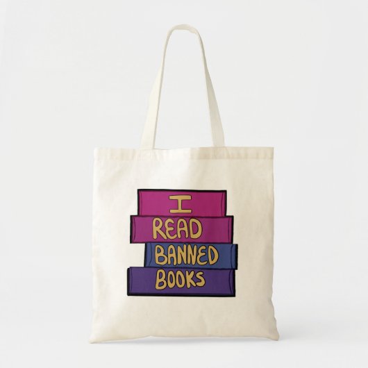 Tote Bag J'Ai Lu Des Livres Interdits (Devant)