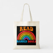 Tote Bag J'Ai Lu Des Livres Interdits À Chemise Rainbow Lec (Dos)