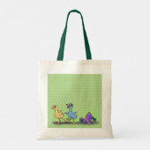 Tote Bag J'ai mes canards dans une rangée (Dos)