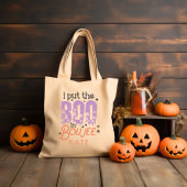 Tote Bag J'ai mis le boo dans boujee Retro Halloween Super