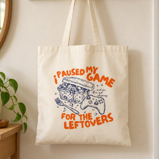 Tote Bag J'ai mis mon jeu en pause pour l'amateur de collat