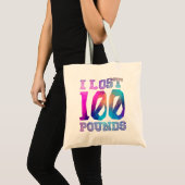 Tote Bag J'Ai Perdu 100 Livres - Fier Faire-part Weightloss (Devant (produit))