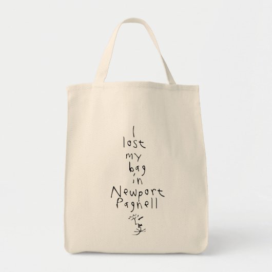 Tote Bag J'ai perdu mon sac… (Devant)