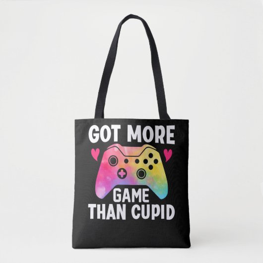 Tote Bag J'Ai Plus De Jeu Que Cupid Valentine Video Jeu (Devant)