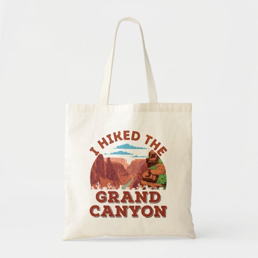 Tote Bag J'Ai Promené Le Grand Canyon (Devant)