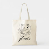 Tote Bag J'ai reçu mes Plantes (Dos)