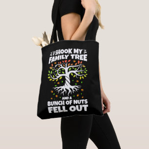 Tote Bag J'ai Secoué Mon Arbre Généalogique Et Un Tas De No