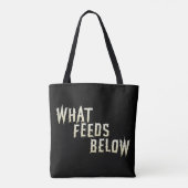 Tote Bag J'ai survécu au vide (Dos)