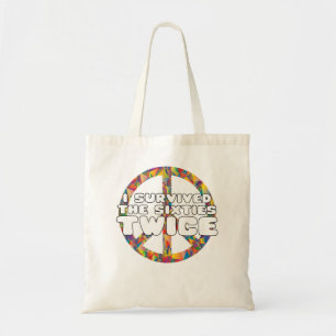 Tote Bag J'Ai Survécu Deux Fois Aux Soixante