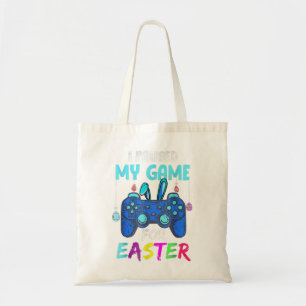 Tote Bag J'Ai Suspendu Mon Jeu Pour Pâques Garçon Gamer Vid