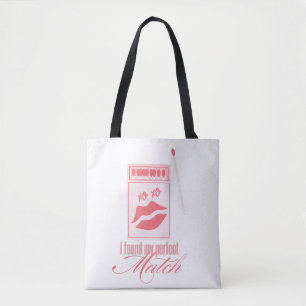 Tote Bag J'ai trouvé mon design de match parfait Match ro
