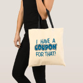 Tote Bag J'ai un bon pour cela ! (Devant (produit))