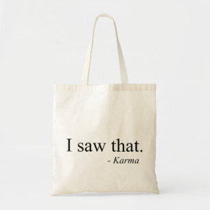 Tote Bag J'Ai Vu Ça - Karma