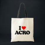 TOTE BAG J'AIME ACRO<br><div class="desc">J'AIME ACRO</div>