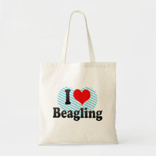 Tote Bag J'aime Beagling