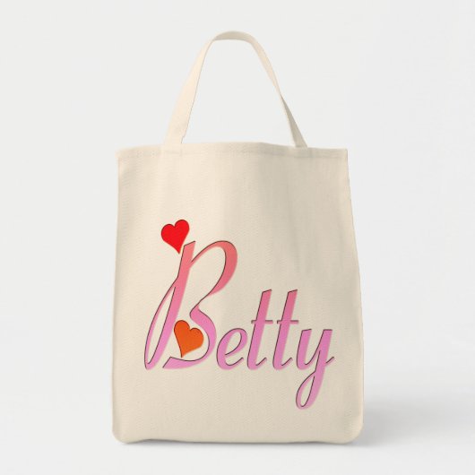 Tote Bag J'aime Betty Bag (Devant)