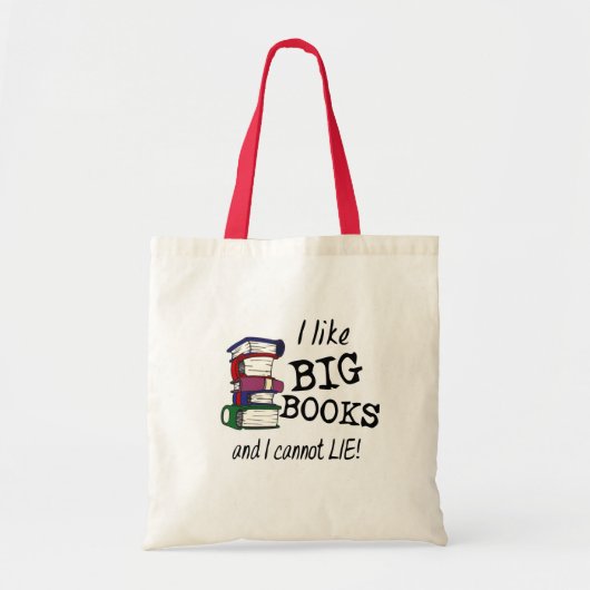Tote Bag J'aime BIG BOOOWS et je ne peux pas mentir ! (Devant)