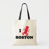 Tote Bag J'aime Boston (Devant)