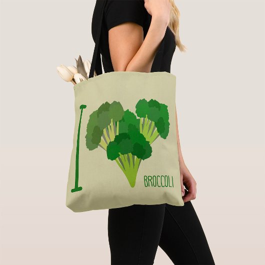 Tote Bag J'aime Brocoli