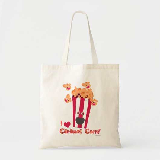 Tote Bag J'Aime Ce Corn De Caramel ! (Devant)