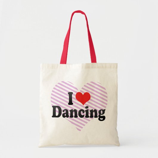 Tote Bag J'aime danser (Devant)