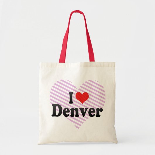 Tote Bag J'aime Denver (Devant)