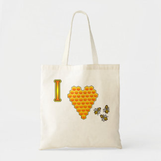 Tote Bag J'aime des abeilles Fourre-tout