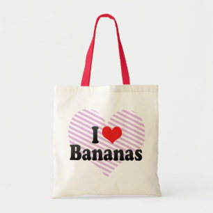 Tote Bag J'aime des bananes