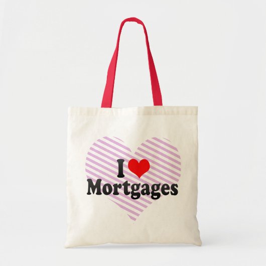 Tote Bag J'aime des hypothèques (Devant)