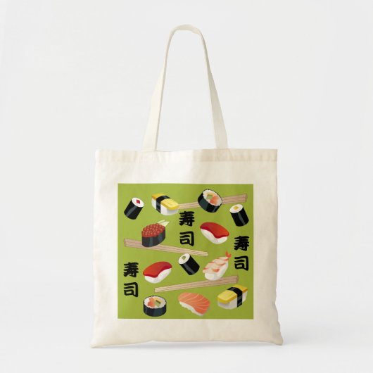 Tote Bag J'aime des sushi Fourre-tout (Devant)