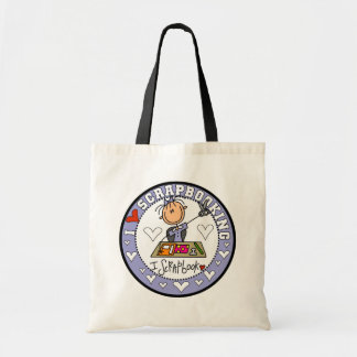 Tote Bag J'aime des T-shirts et des cadeaux de Scrapbooking