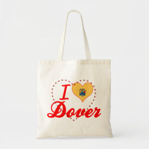 Tote Bag J'aime Douvres, New Jersey