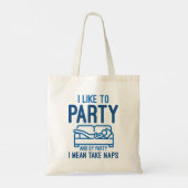 Tote Bag J'Aime Faire La Fête (Dos)