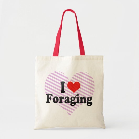 Tote Bag J'aime forager (Devant)