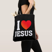 Tote Bag J'aime Jésus (De près)