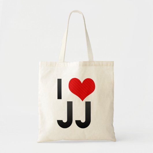 Tote Bag J'aime JJ (Devant)