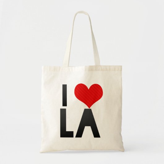 Tote Bag J'aime la LA (Devant)
