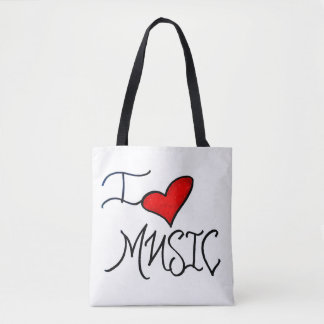 Tote Bag J'aime la musique