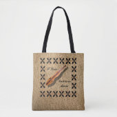 TOTE BAG J'AIME LA MUSIQUE DE DULCIMER (Devant)