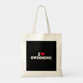 Tote Bag J'aime la natation (Dos)