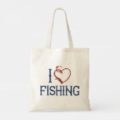 Tote Bag J'aime la pêche (Dos)
