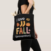 Tote Bag J'aime la prévention des chutes (De près)