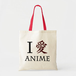 Tote Bag J'aime l'Anime