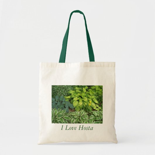 Tote Bag J'aime le Hosta (Devant)
