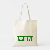 Tote Bag J'aime le kiwi (Dos)